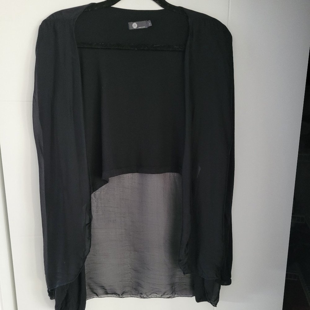 Sheer Silky Cardigan